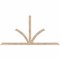 Ekena Millwork Richland Smooth Timber Gable Bracket, Douglas Fir, 96"W x 48"H x 3 1/2"D x 3 1/2"F, 12/12 Pitch GBW096X48X0404RIC00SDF - alternate 1